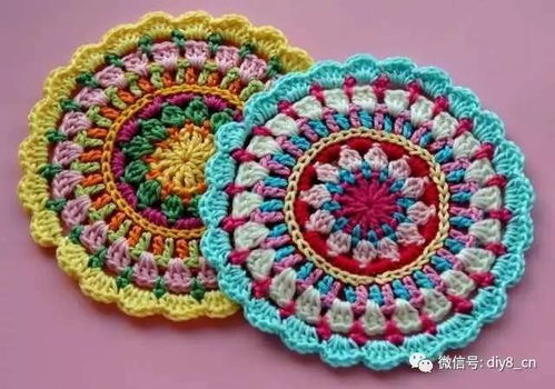 她用剩余的零線鉤的小飾物，每一個都讓心萌化了